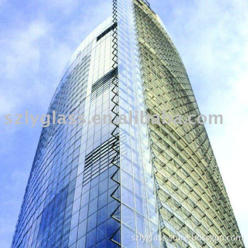 Curtain wall glass